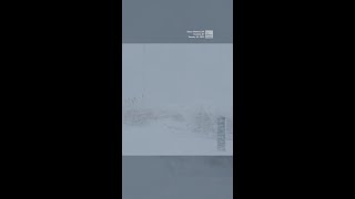 Lake-Effect Snow Causes Whiteout In New York