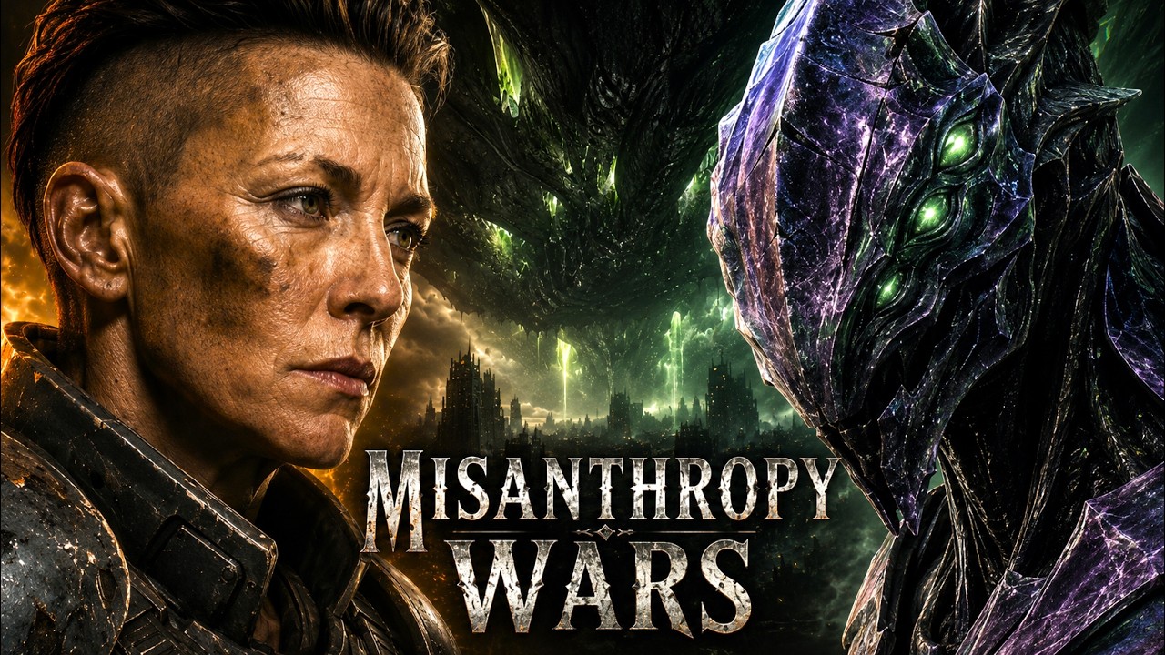 Misanthropy Wars — longa sci-fi feito com IA