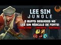 2 BUFFS SEGUIDOS NO LEE SIN, RÍDICULO DE FORTE! *DRAKTHAR + CANIVETE = INSTAKILL* - JUNGLE GAMEPLAY
