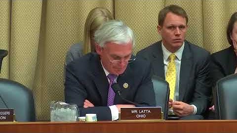 Rep. Latta Opening Statement on Over-the-Counter Monograph Reform Draft