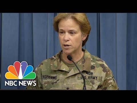 Pentagon Updates On Hurricane Response Efforts In Puerto Rico, Virgin Islands | NBC News