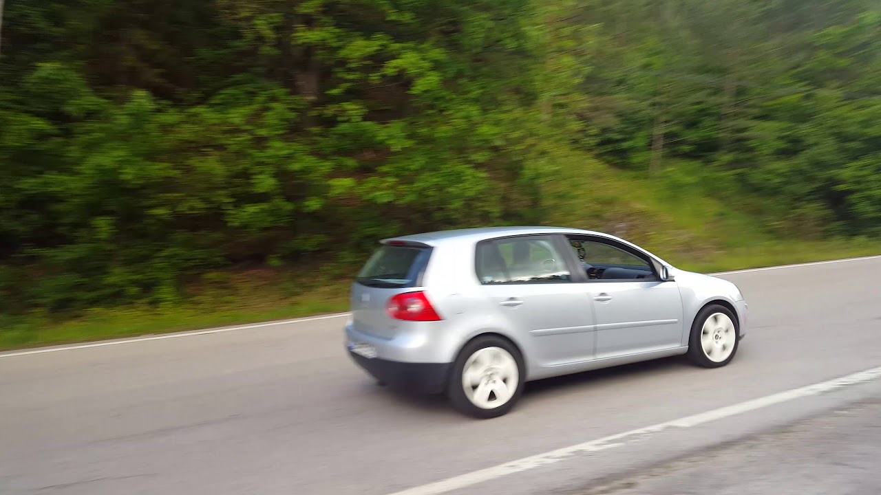 VW Golf mk5 1.9 TDI popcorn limiter 150PS - YouTube
