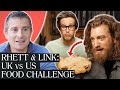 Good Mythical Morning&#39;s Rhett &amp; Link vs Bear Grylls in DISGUSTING Food Challenge
