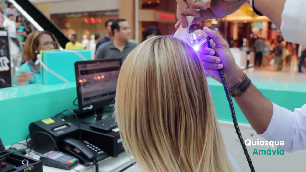 Quiosque Amávia - Venha fazer um diagnóstico em seus cabelos!
