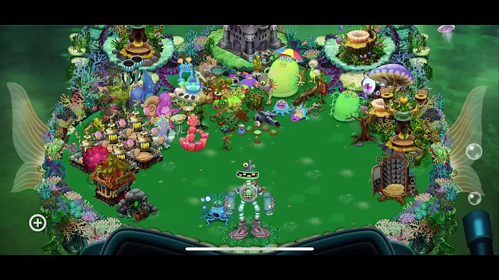 My Singing Monsters - Water Island (no wubbox/rare wubbox)