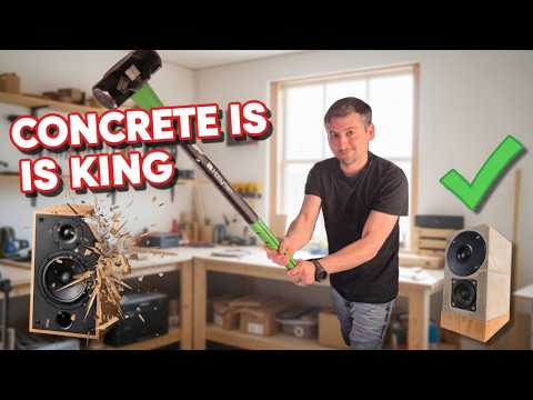 Concrete Vs MDF Speaker boxes