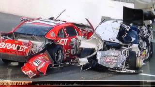 2013 Daytona Nationwide Series COPD 300 finish crash