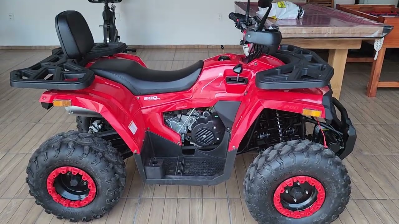 quadriciclo a tv 200cc shineray 4x2 ano 2025