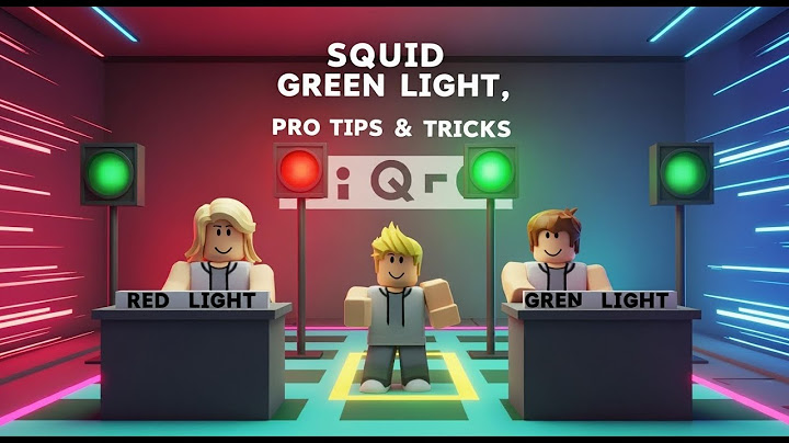 Squid Game Roblox (pt.1): Become a Red Light, Green Light Master