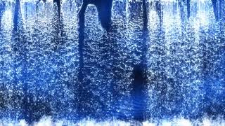 Beautiful, blue water, waterfalls photography&video background