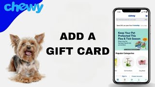 How To Add A Gift Card On Chewy App