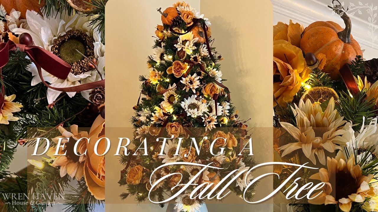 FALL 2023 DECORATING AUTUMN ABUNDANCE TREE Warm Golds Dried Maxresdefault