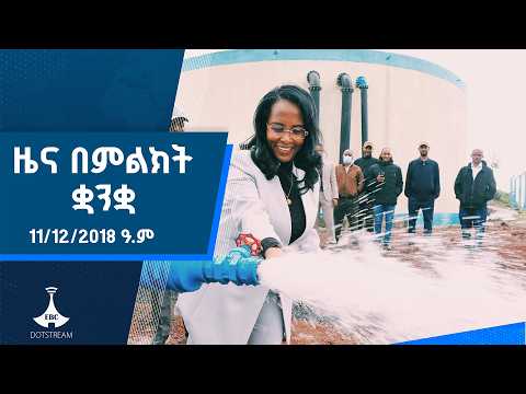 ዜና በምልክት ቋንቋ . . . 11/12/2018 ዓ.ም |etv |ebcdotstream |signlanguage
