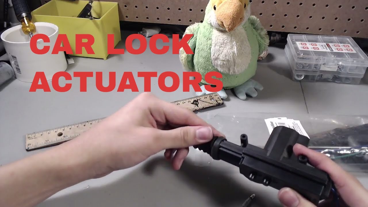 Car Door Lock Actuators for Robotics? YouTube