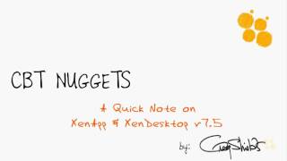 Citrix Xenapp Xendesktop 7 5 Cca v Ccp v Introduction To Xenapp Xendesktop 7 5