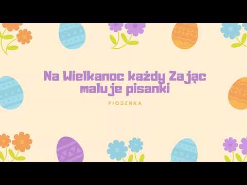 Na Wielkanoc każdy zając maluje pisanki
