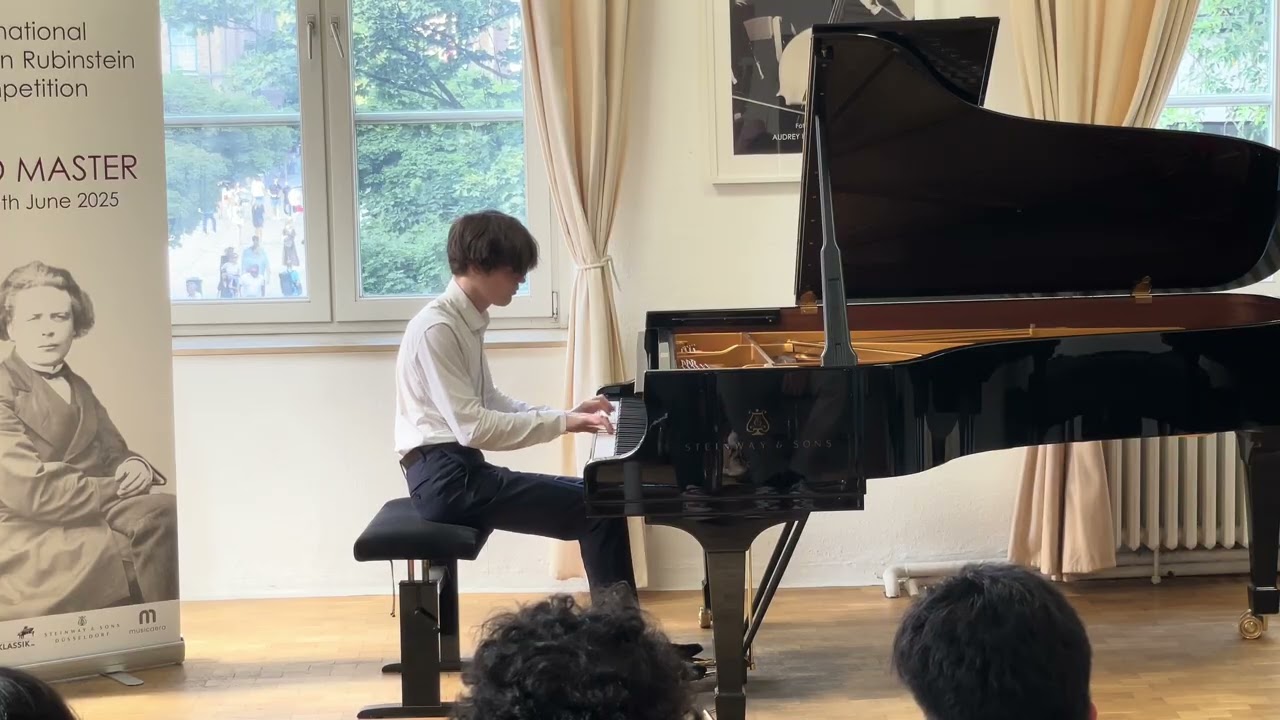🥉 3rd Prize Andrei Leshkin International Anton Rubinstein Competition – PIANO MASTER 2025