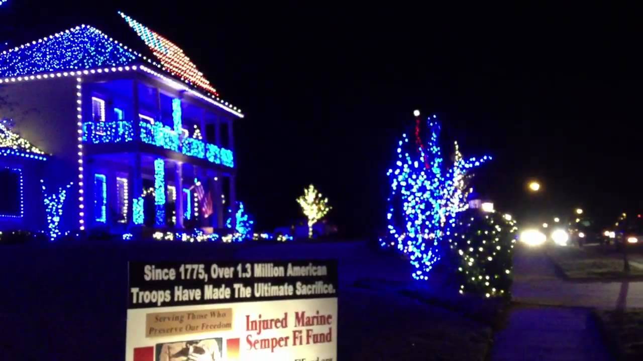 Incredible Christmas lights in Tallahassee, FL YouTube