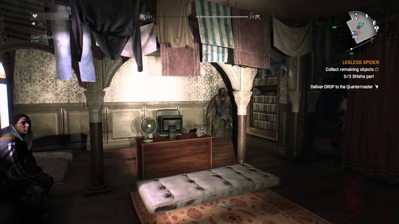 Dying Light zombie in safe house YouTube