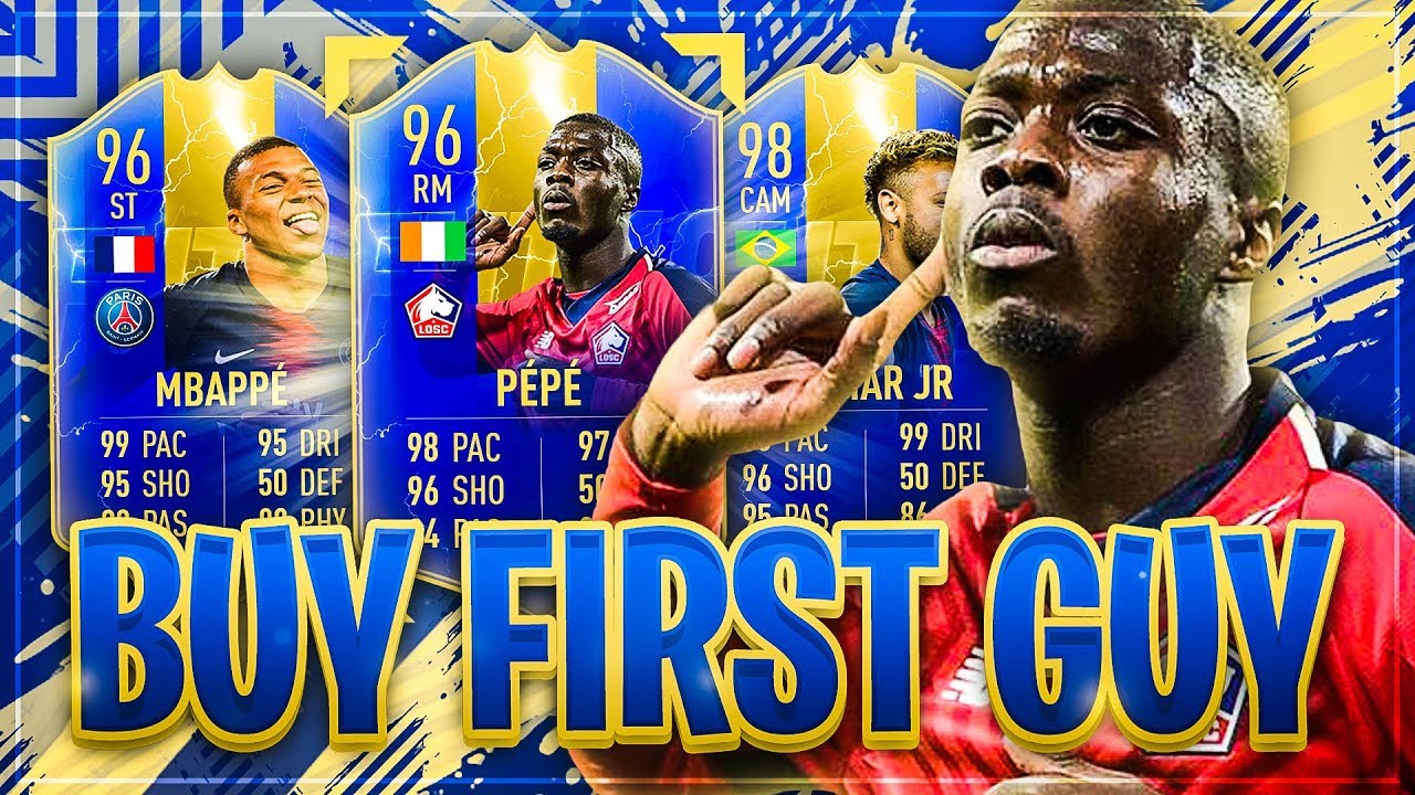 FIFA 19: 96 TOTS PEPE Buy First Guy 🔥🚀
