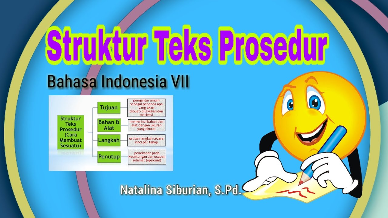 Struktur Teks Prosedur (Menelaah Struktur Teks Prosedur) Bahasa