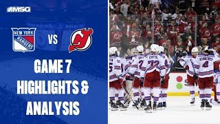Rangers Fall in 7 Games to Devils | New York Rangers