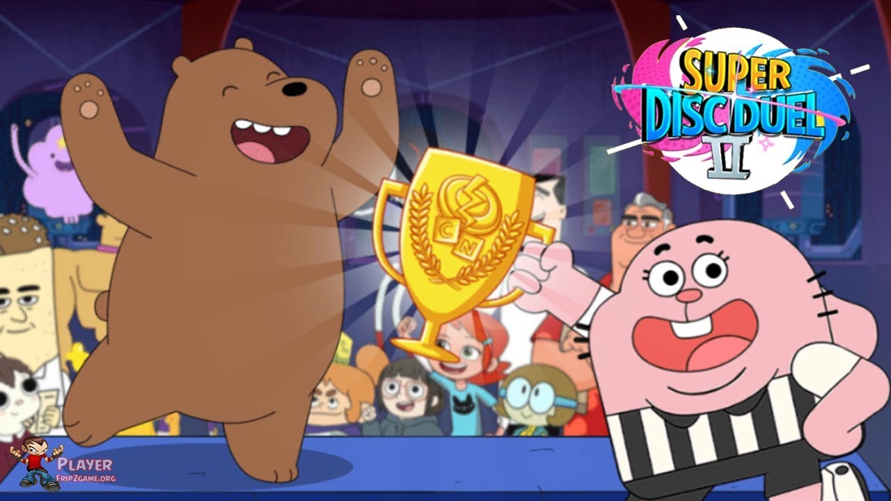 Gumball Super Disc Duel II Grizzly Won All To Get CN Cup (Cartoon