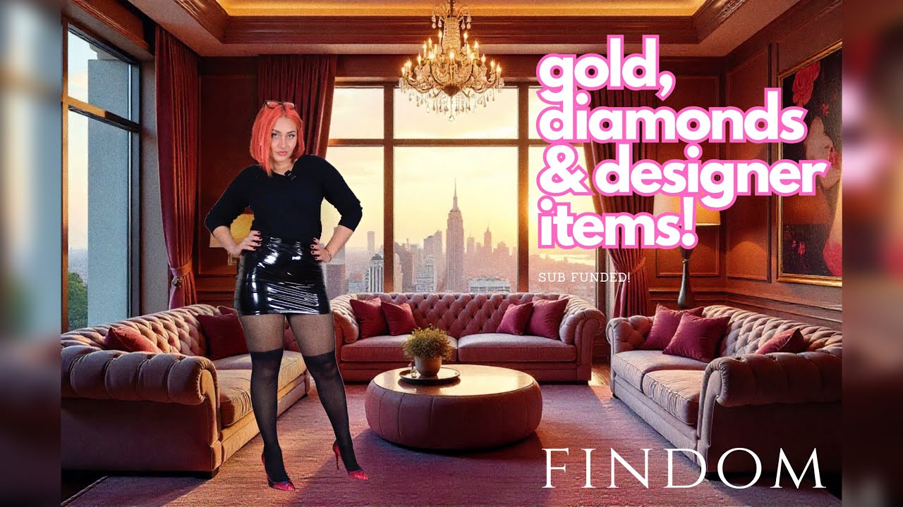 Diamonds 💍 & Designer Items! 🛍️ All SUB-Funded! Findom lifestyle! 🏦