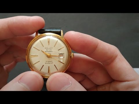 Video Đồng hồ cổ poljot deluxe tự động lịch lúp | Đồng hồ... - youtube