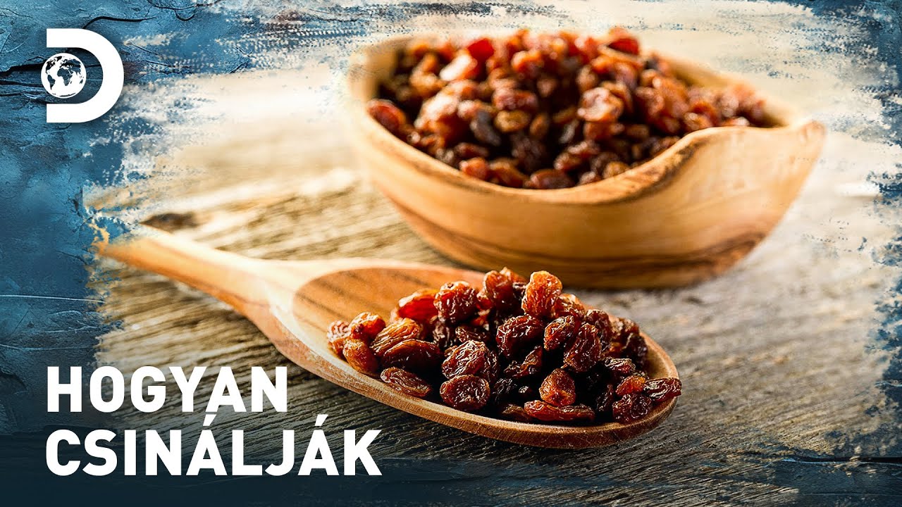 Hogyan készül a mazsola? | Hogyan csinálják?