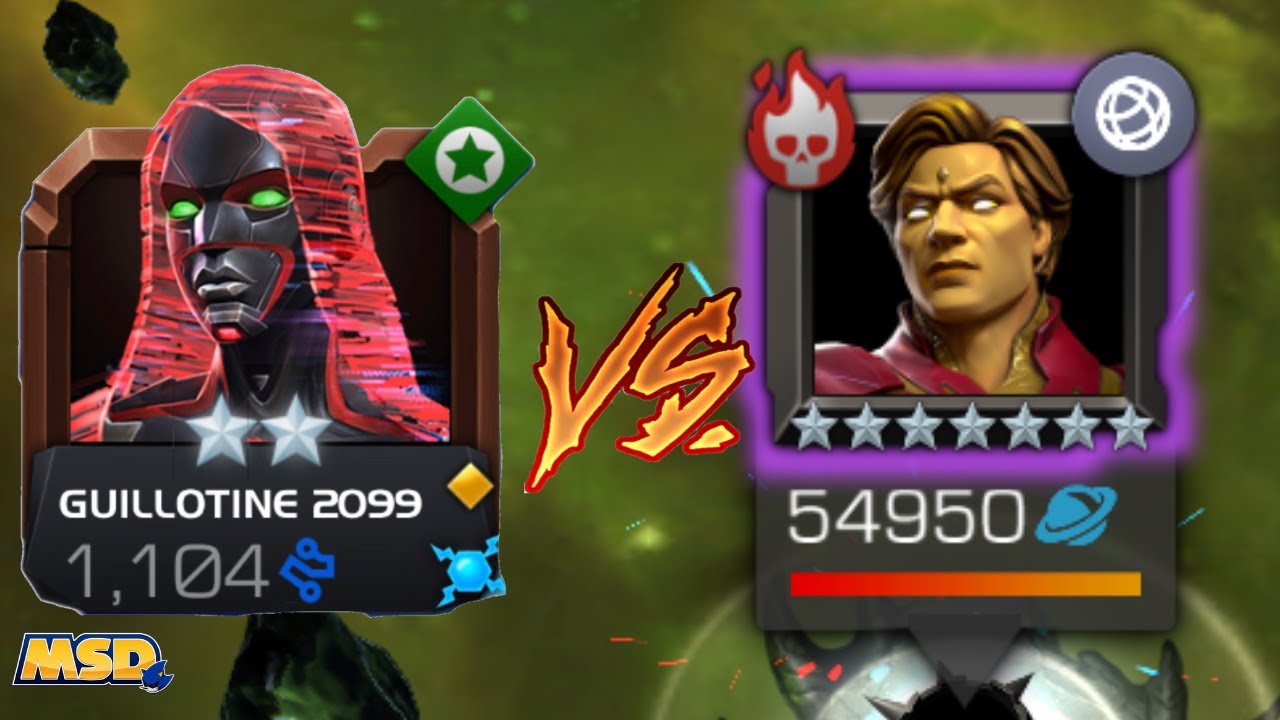 7 Star ADAM WARLOCK Boss Ruined by 2 STAR Guillotine 2099