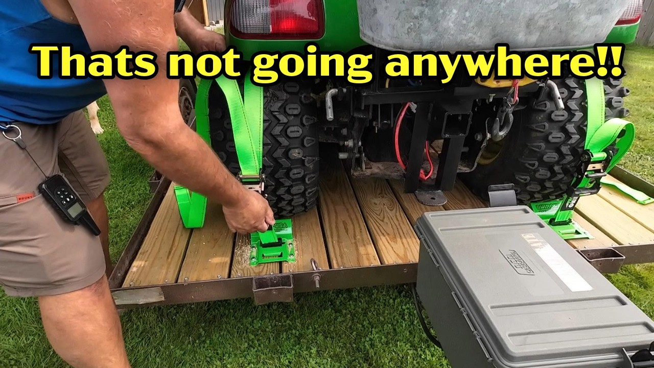 Rhino Wheel Chock Tie-Down Kit For Your Trailer