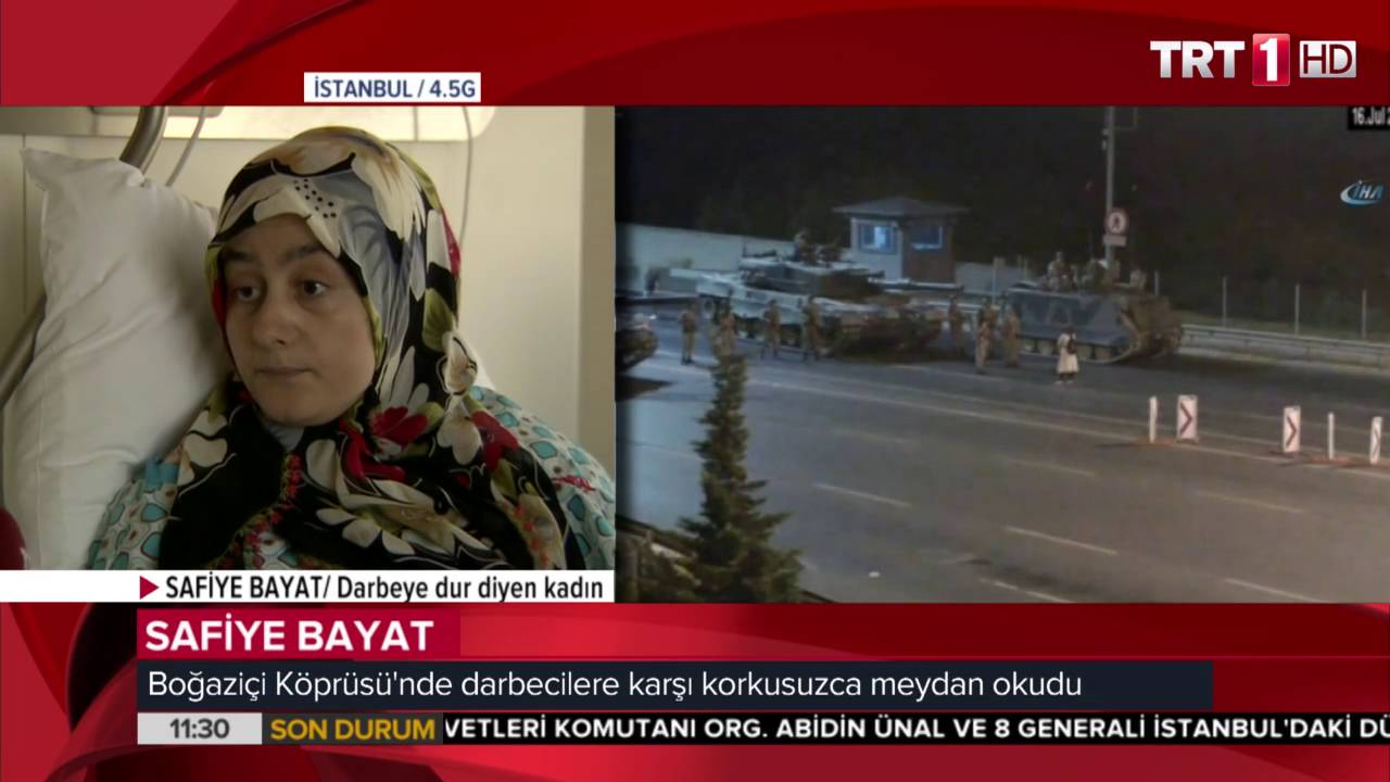 Tek başına Darbe'ye meydan okuyan kahraman Safiye Bayat röportajı