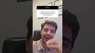 Tomei multa com a CNH provisória, posso recorrer?