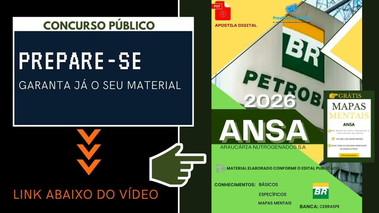 Apostila ANSA Administração Suprimento de Bens e Serviços 2026