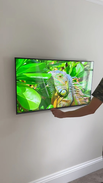 What size TV is this? 40” 50” 55” 65” OR 75” & What ‘brand’ ??? #newtv #oled #qled #led #hdr #aitv