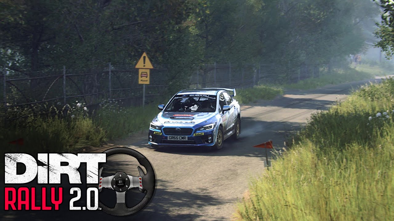 Subaru WRX STi NR4 Dirt Rally 2.0 Indonesia Logitech g27 gameplay