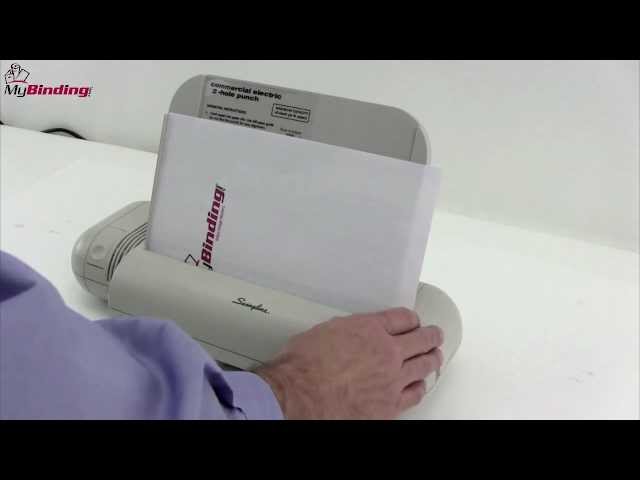 Swingline 28-Sheet Commercial Electric 3-Hole Punch