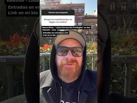 Porque los manifestantes no llegan a la Molina?