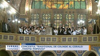 Concertul tradițional de colinde al Coralei „Timotei Popovici”