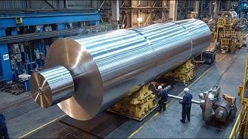 Dangerous Biggest Heavy Duty Lathe Machining Working, Fastest CNC Lathe Machine Modern Technology