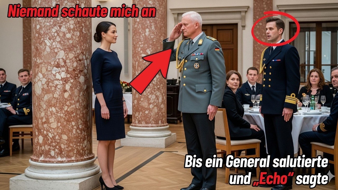 Niemand schaute mich an – bis ein General salutierte und „Echo“ sagte