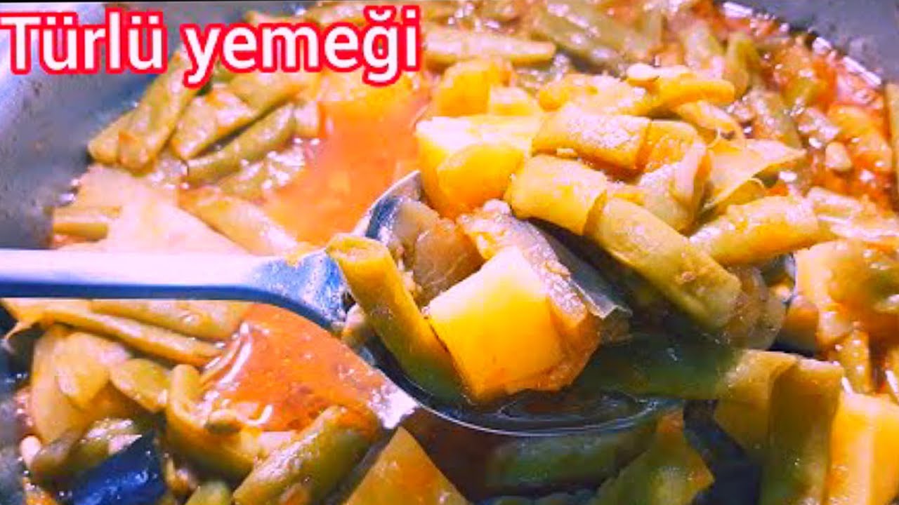 #türlüyemeği#nefisyemektarifleri AZ MALZEMELİ YAZ YEMEĞİ TÜRLÜ YEMEĞİ TARİFİ