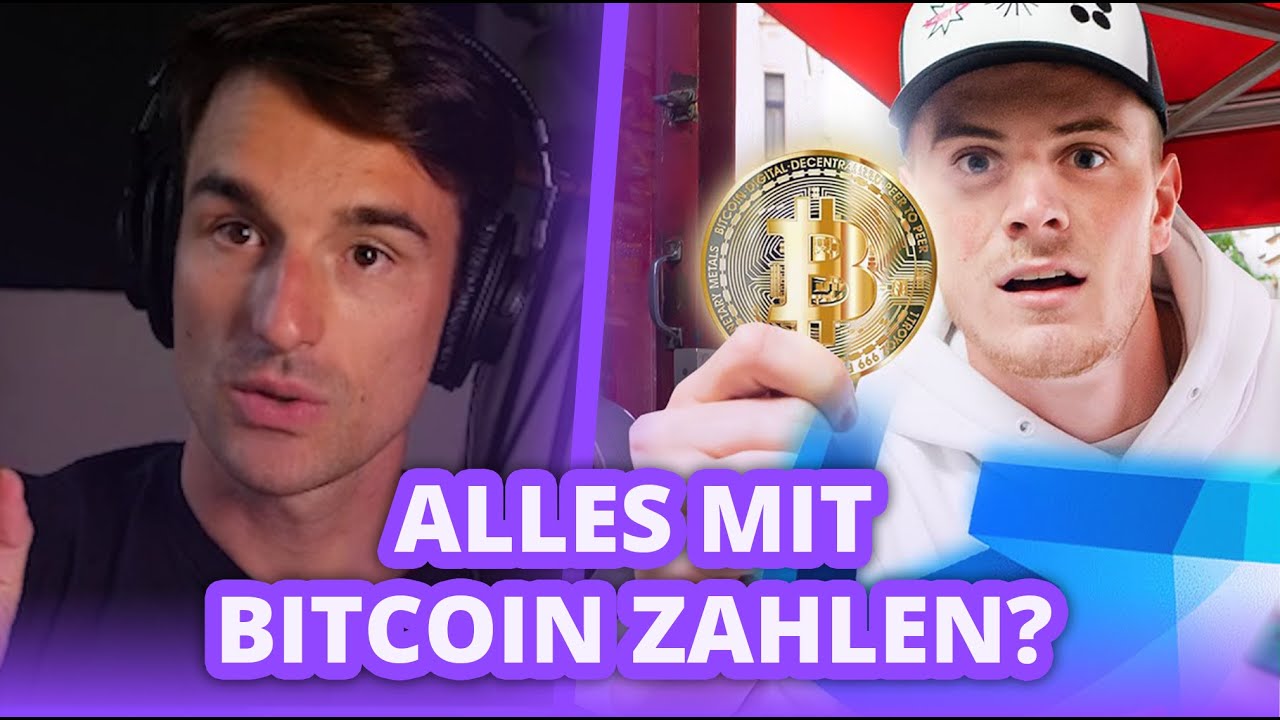 24h nur mit BITCOIN überleben und zahlen! - Reaktion auf DAVE  | Finanzfluss Twitch Highlights