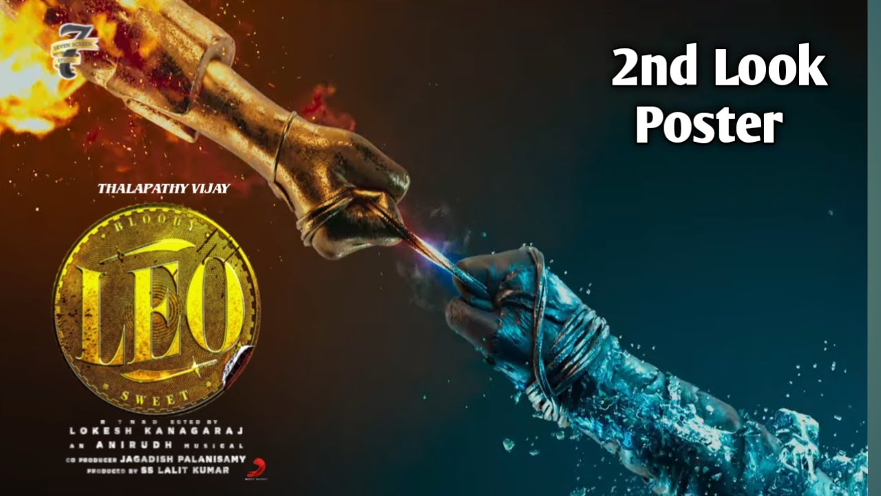 OMG: LEO 🦁 2nd Look Poster Today 12:00 PM 💥