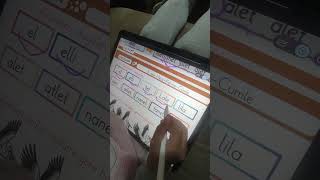 1. Sınıf Okuma Yazma Öğreniyorum - Yeni Müfredat Harf Birleştirme Hece Birleştirme