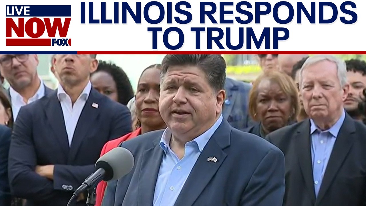 Gov. Pritzker, Illinois lawmakers respond to Trump's troop deployment threat in Chicago