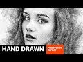 Pencilum - Real Hand Drawn Photoshop Action Tutorial