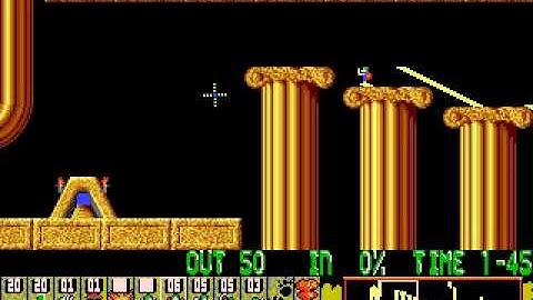 Lemmings PC - Taxing - Level 11