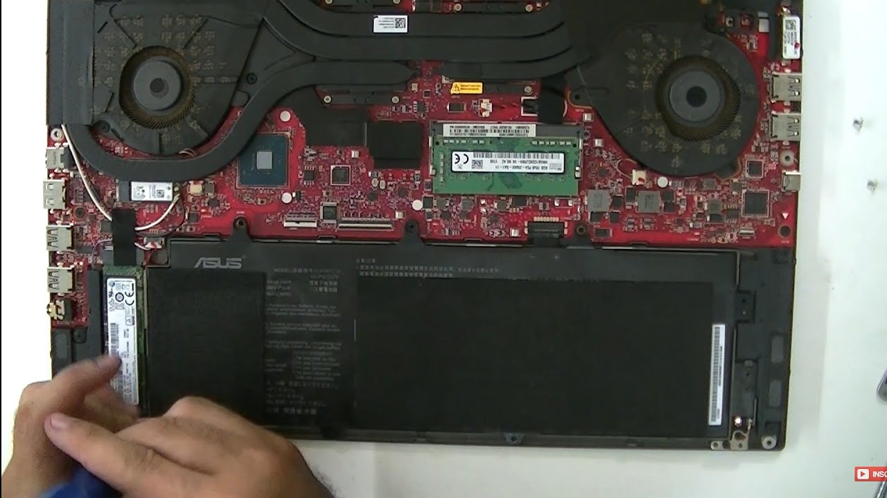 Disassembling and preliminarily analyzing an ASUS ROG Zephyrus